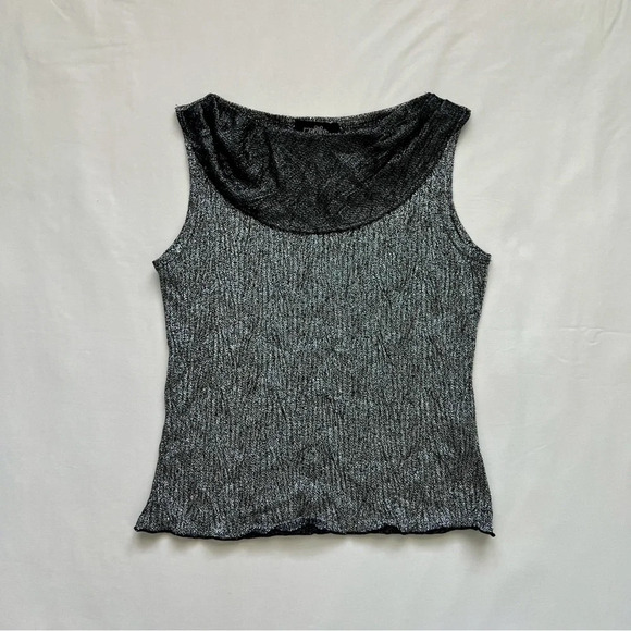 Vintage 90’s Metallic Blouse - Picture 5 of 6